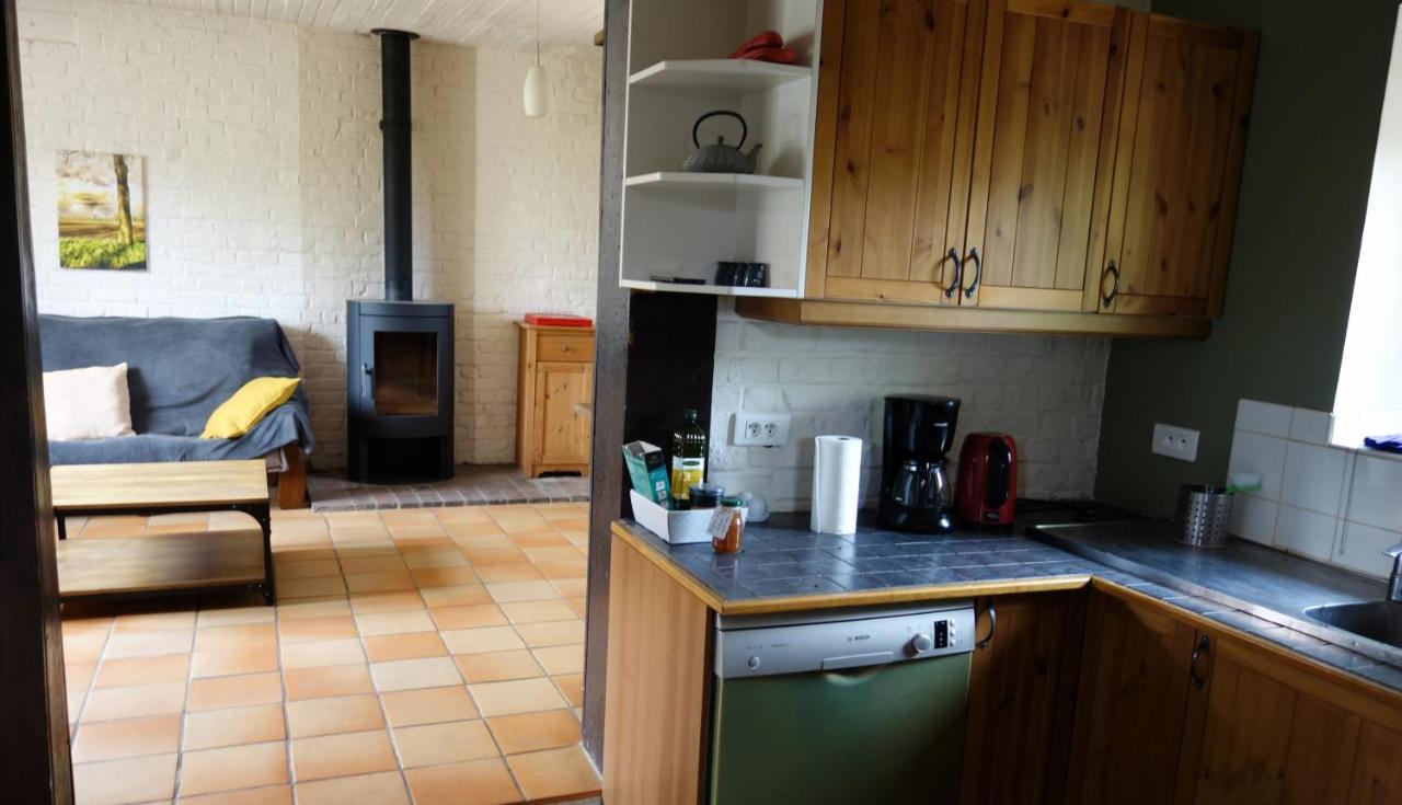 Gite Rural Les Petites Tetes Leuze-en-Hainaut ภายนอก รูปภาพ